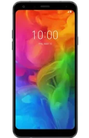 A picture of the LG Q7 smartphone