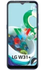 A picture of the LG W31+ smartphone