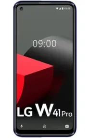A picture of the LG W41 Plus smartphone