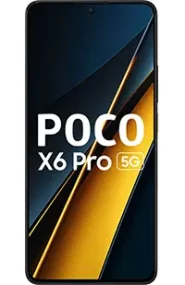 A picture of the Poco X6 Pro smartphone