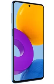 A picture of the Samsung Galaxy M52 smartphone