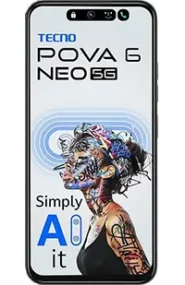 A picture of the Tecno Pova 6 Neo 5G smartphone