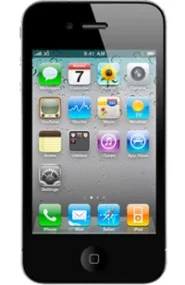 A picture of the iPhone 4 smartphone