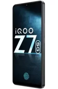 A picture of the iQOO Z7 Pro smartphone